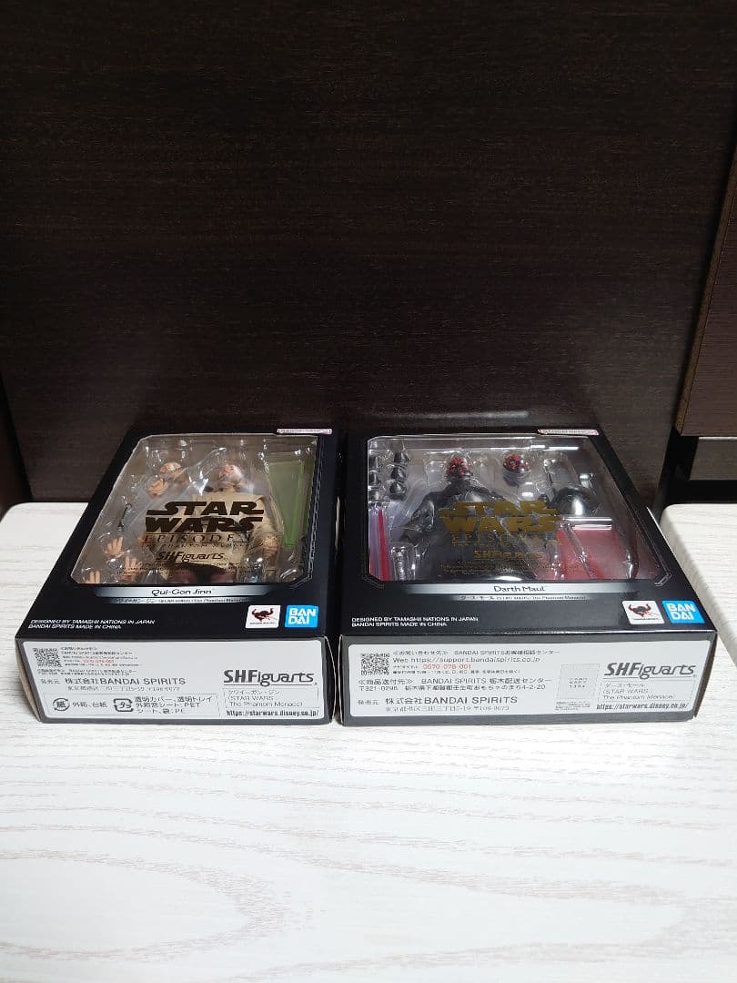 S.H.Figuarts クワイ=ガン・ジン ダース・モール STARWARS
