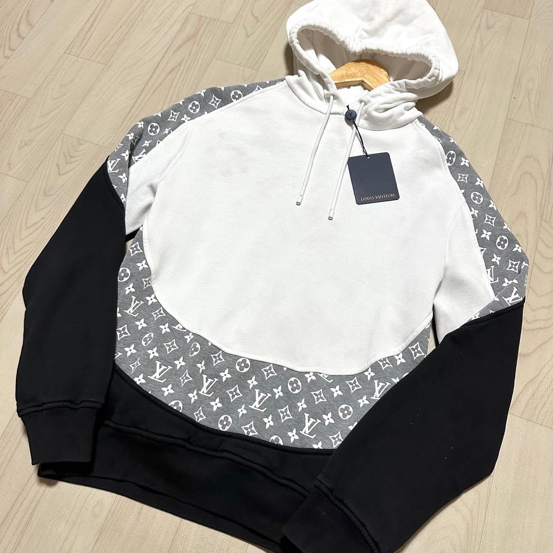 LOUIS VUITTON ルイヴィトン モノグラム サークルカット パーカー
