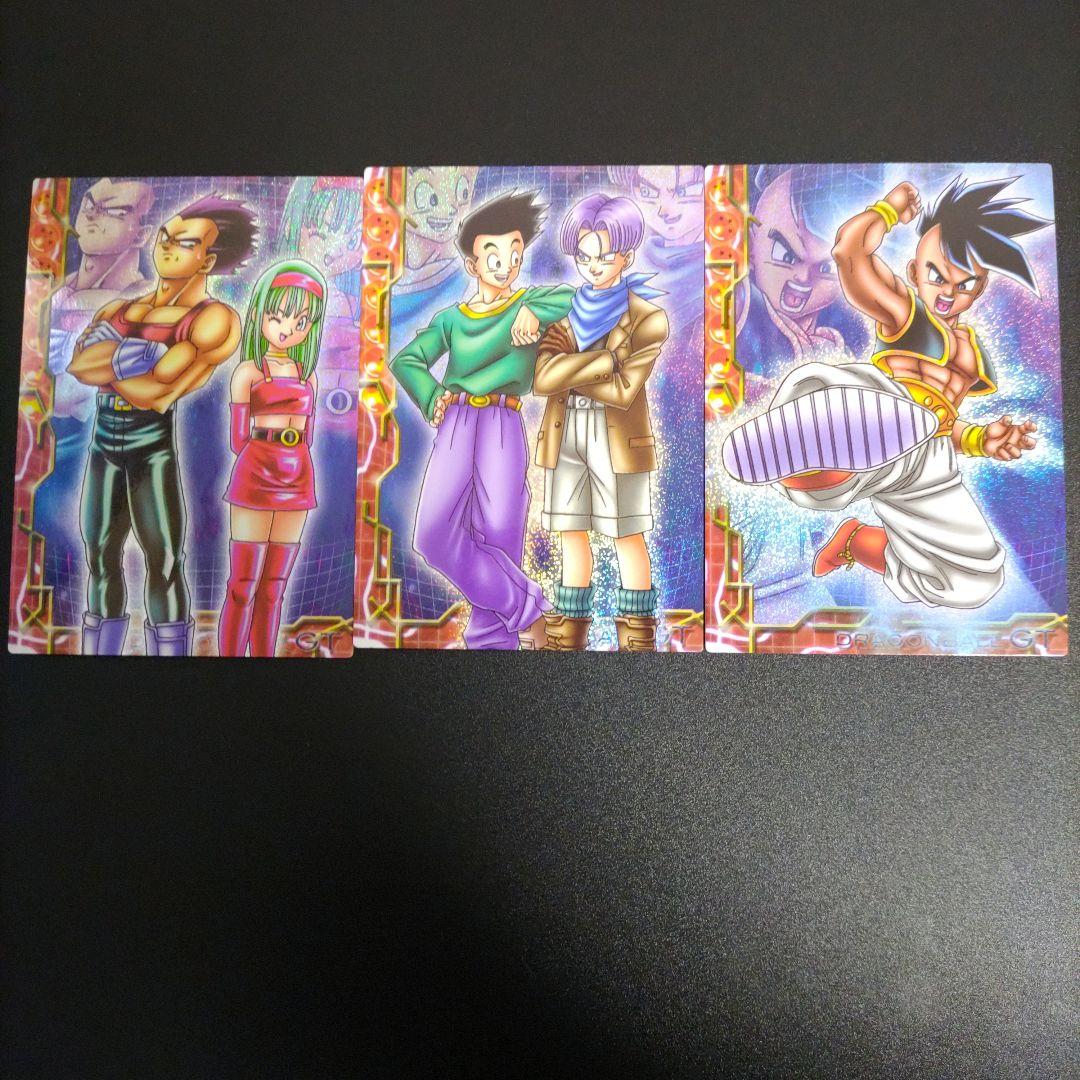 ドラゴンボールカード 4u ウーブ ゴテントランクス ベジータ