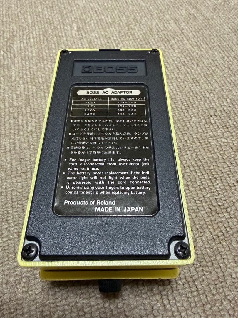 BOSS SD-1 スーパーオーバードライブ日本製