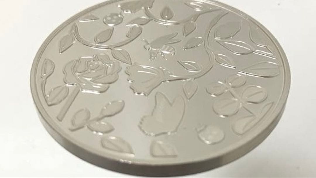 プルーフ銀メダル　桜の通り抜け　春日井