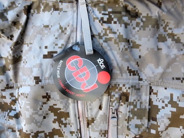 米軍実物　USMC　180S コンバットデザートジャケット L　マーパット　08