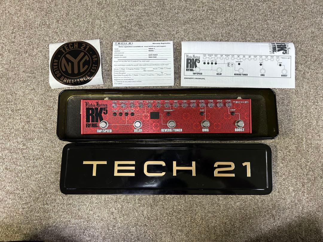 TECH21(テック21) RK5 FLY RIG V2