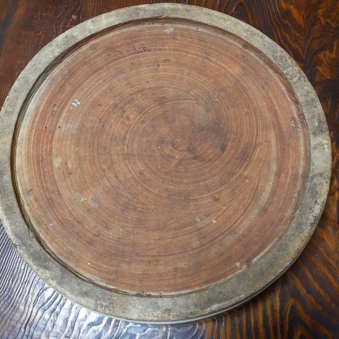 古染付雲龍図面盆