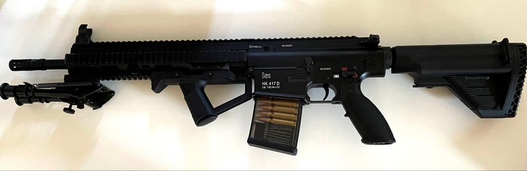 コ*テ様 東京マルイ　次世代電動ガン HK417 アーリーバリアントバイポッド付