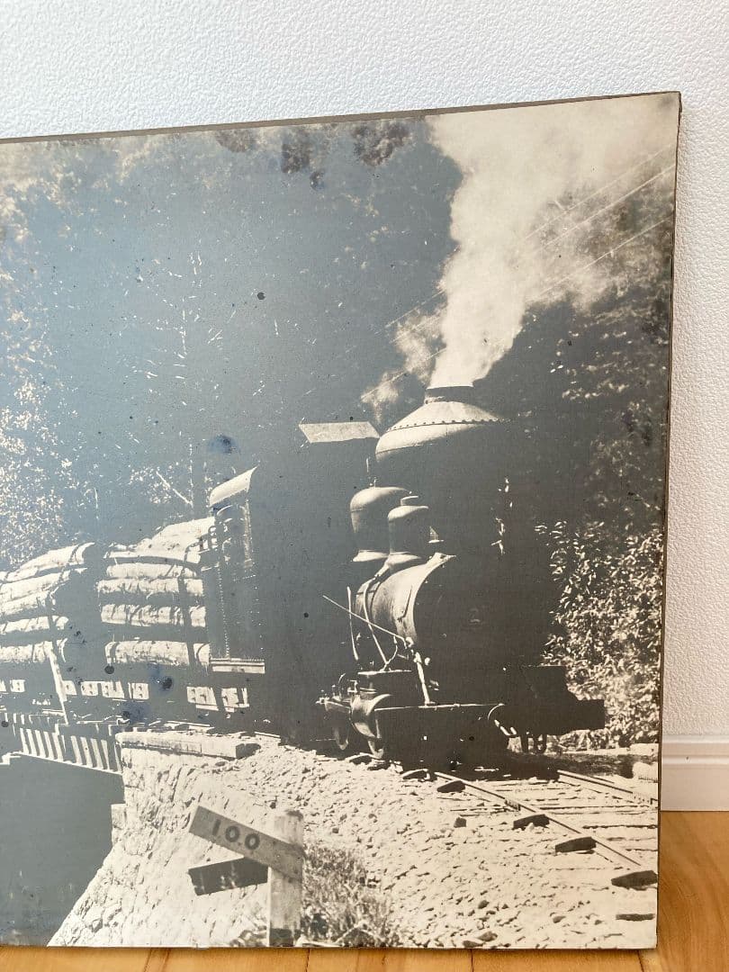 長野木曽森林鉄道の写真　蒸気機関車