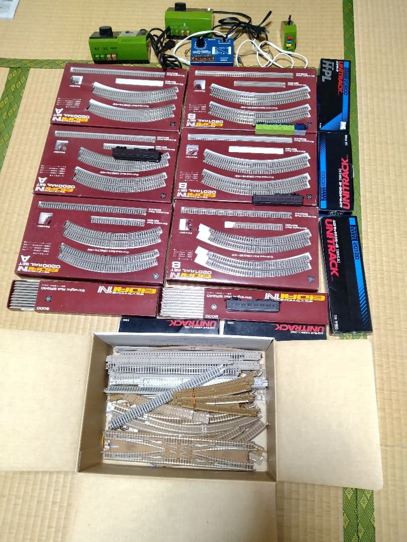 Nゲージ鉄道模型 レールセット　コントローラー　永大　KATO ユニトラック