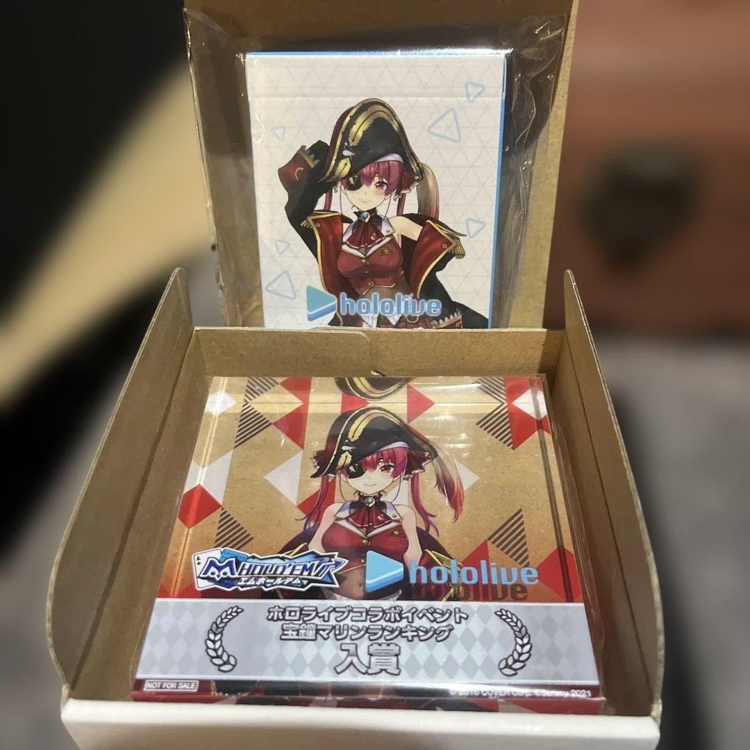 宝生マリンエムホールデムトロフィー&トランプ