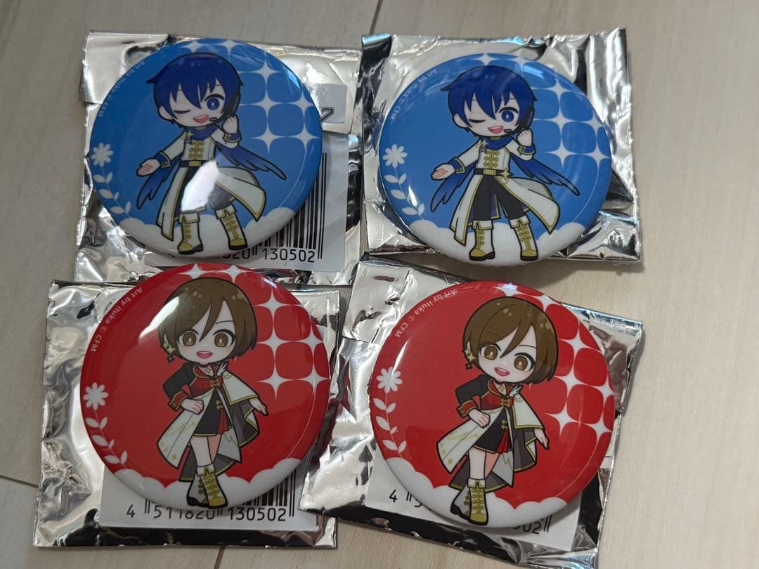 miku expo 2025 Asia 缶バッジ KAITO MEIKO 4点