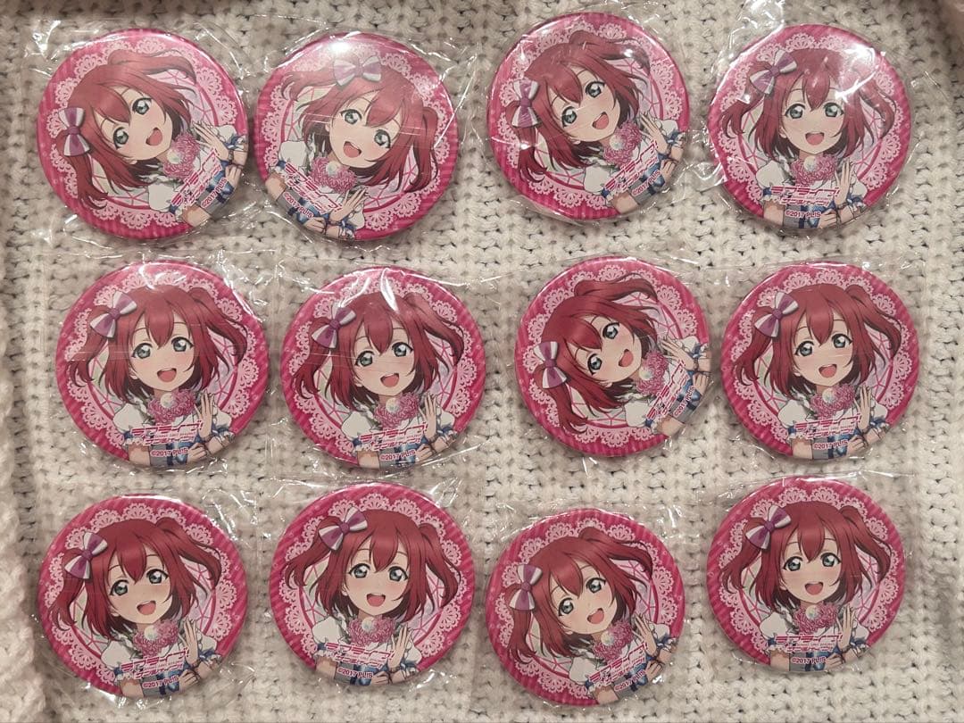 ラブライブAqours黒澤ルビィラブライブフェス缶バッジ