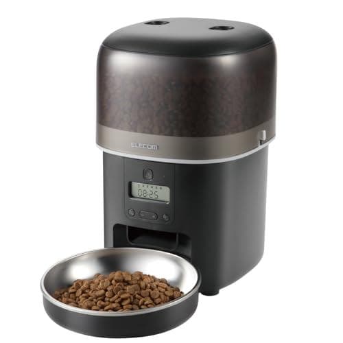 エレコム 自動給餌器 猫 中小型犬用 2L (約1.1kg) タイマー機能付 1