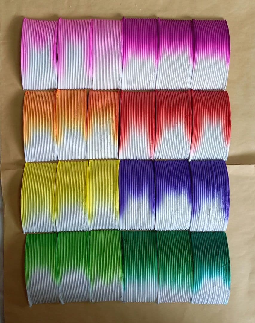 蓮の花の紙83 8色　24個　蓮の紙　韓紙　ハスの花　韓国