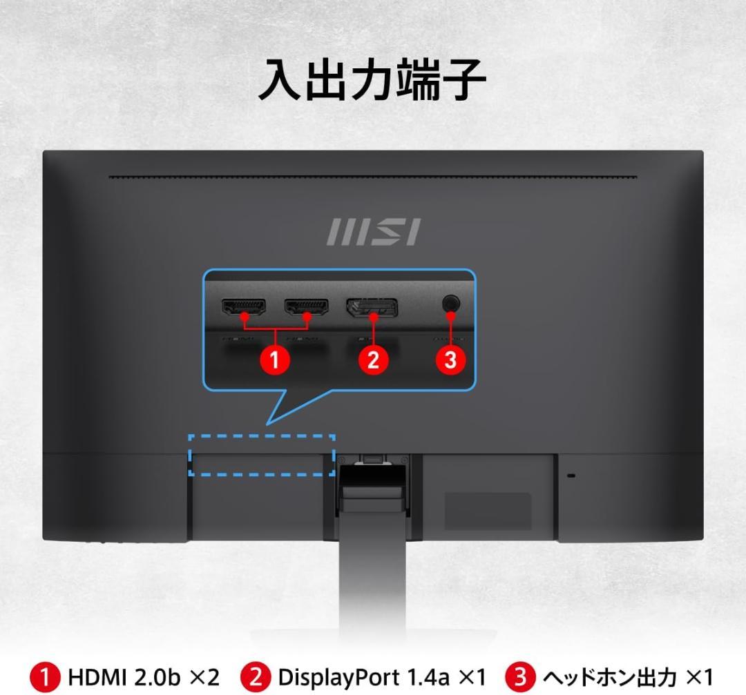 処分セール 新品 MSI 27インチ モニター 4K 60Hz