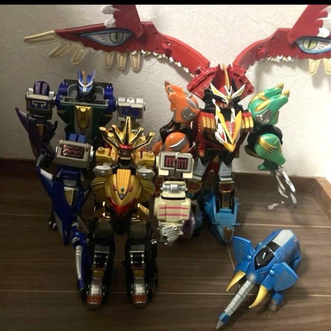 ガオキング　ガオハンター　ガオイカロス　ガオエレファント　ガオレンジャー