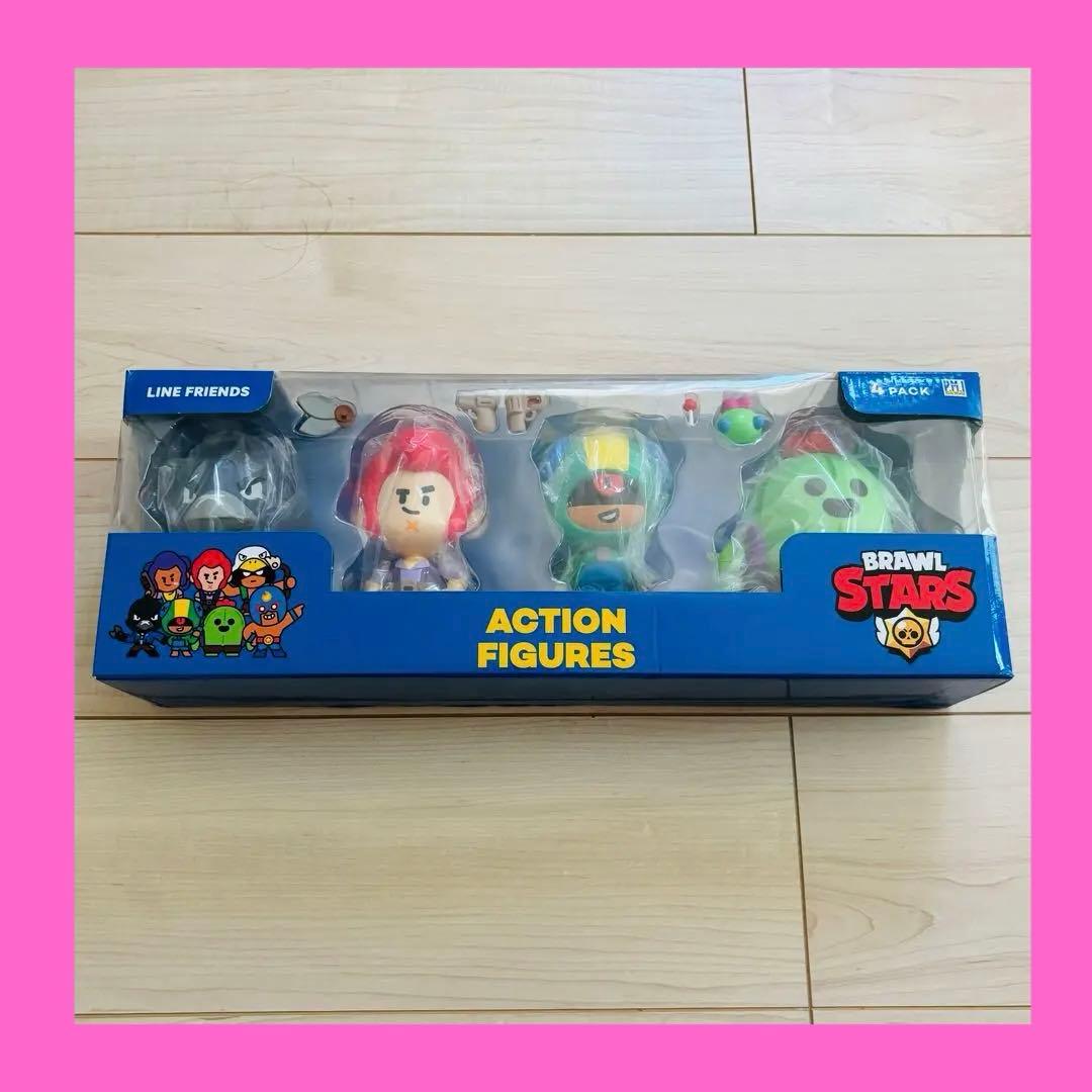 Brawl Stars ブロスタ　フィギュア スパイク　コルト　レオン　クロウ