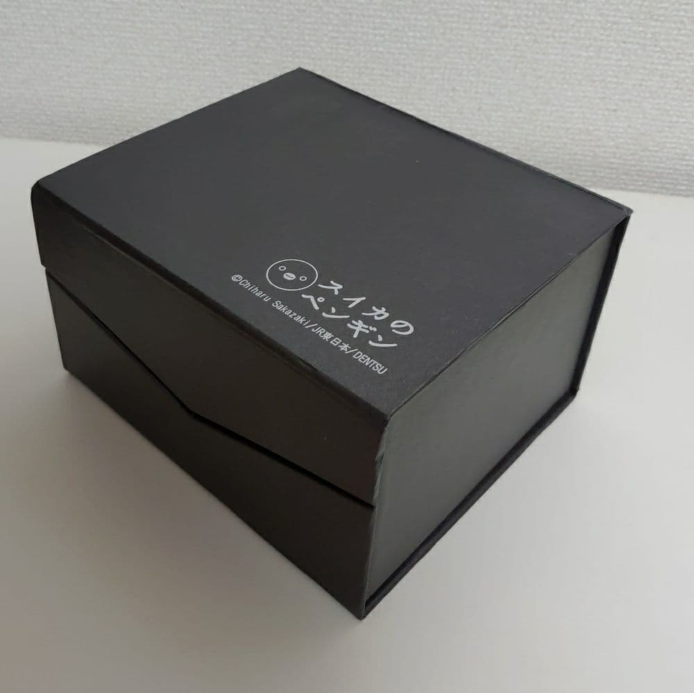 未使用★ Suicaのペンギン 3Dガラス置き物 LED発光台付き