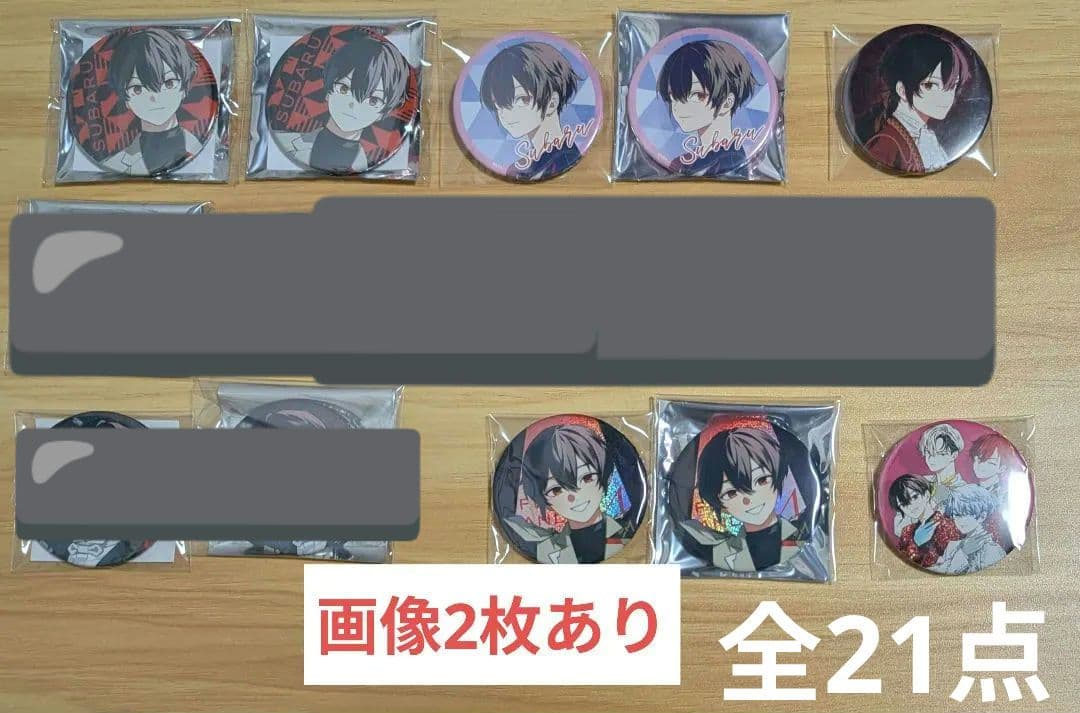 ビバレン　スバル　缶バッジ＆ミニアクスタ　33点