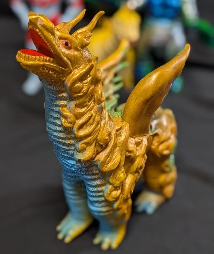 ウルトラマン＆バルタン星人他登場怪獣（ブルマァク復刻）ソフビフィギュア４体セット