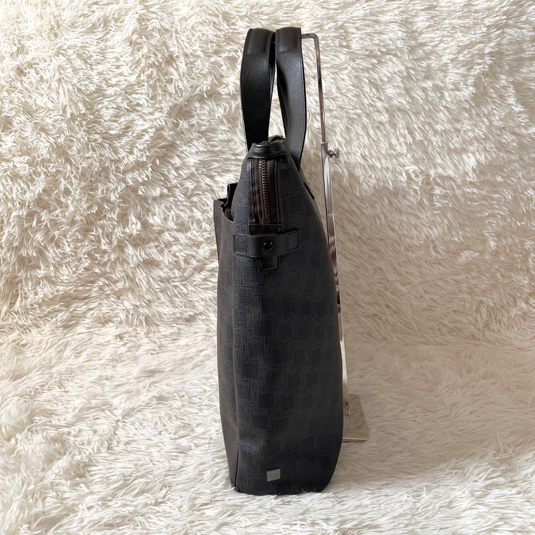 未使用級✨Dunhill ダンヒル　D8ディーエイト　トートバッグ　PVC 総柄