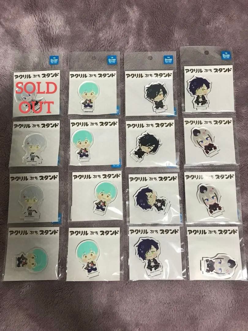 刀剣乱舞 わんぱく刀剣乱舞 アクリルぷちスタンド 26点セット