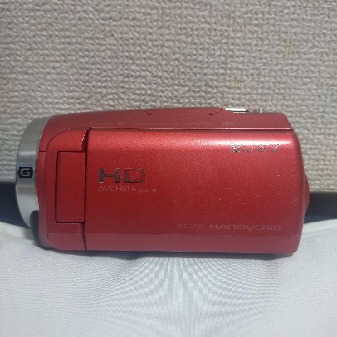 SONY HDR-CX680 レッド