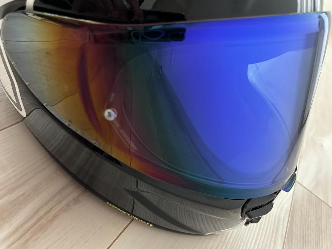 SHOEI X-Fifteen TC-5 クロスロゴ L ＋ ミラーシールド