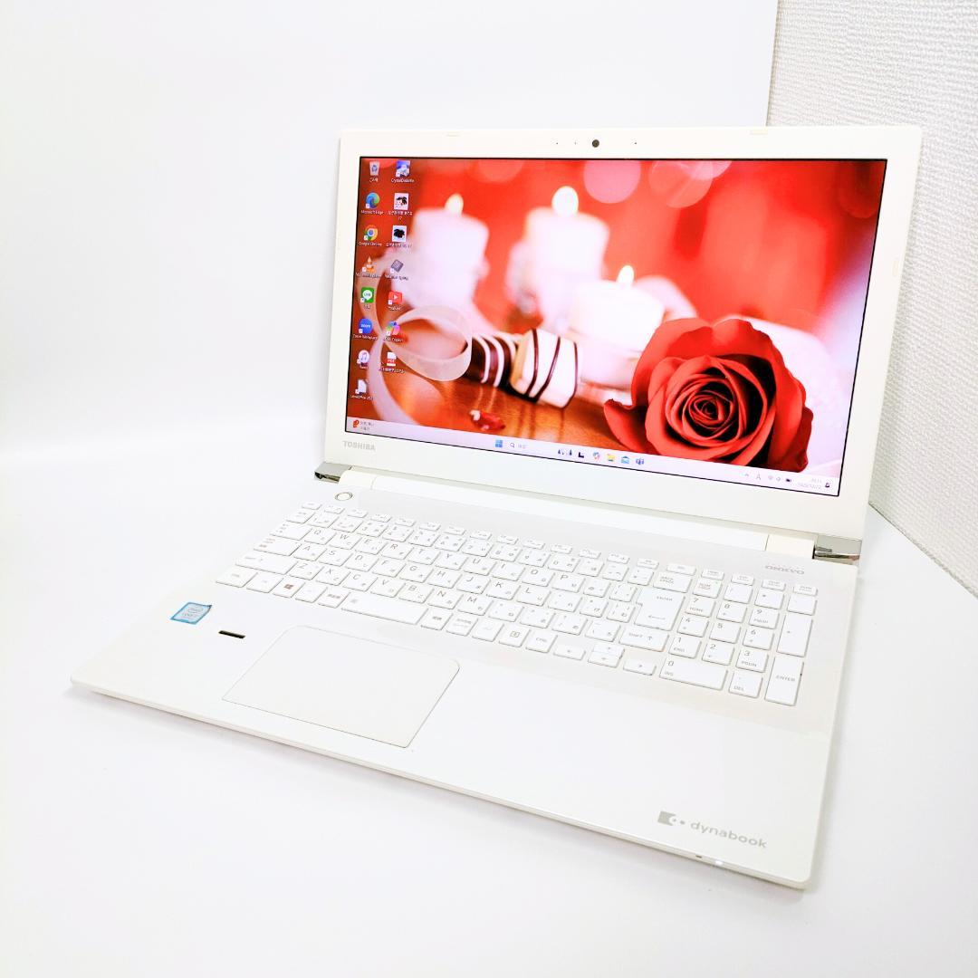 Corei7✨️SSD512/16GB/Windows11/東芝ノートパソコン