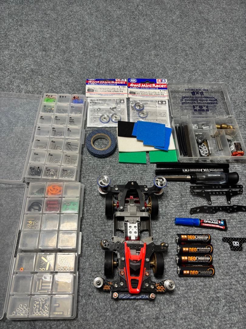 ミニ四駆 引退セット
