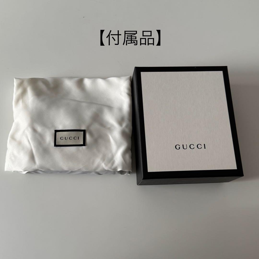 「そら」★本日最終値下げ★正規品 GUCCI GGパターン 三つ折り財布