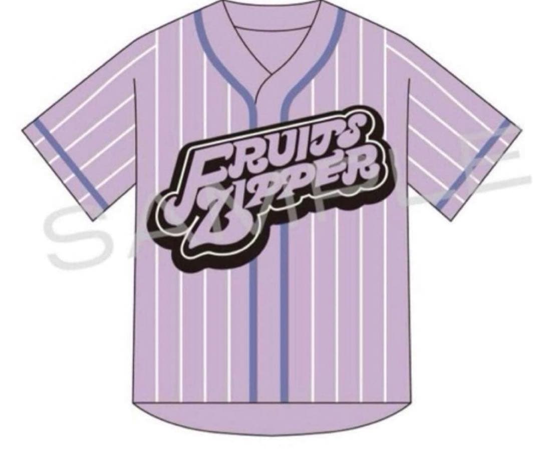 フルーツジッパー 仲川瑠夏　推しアピユニフォーム　LUNA