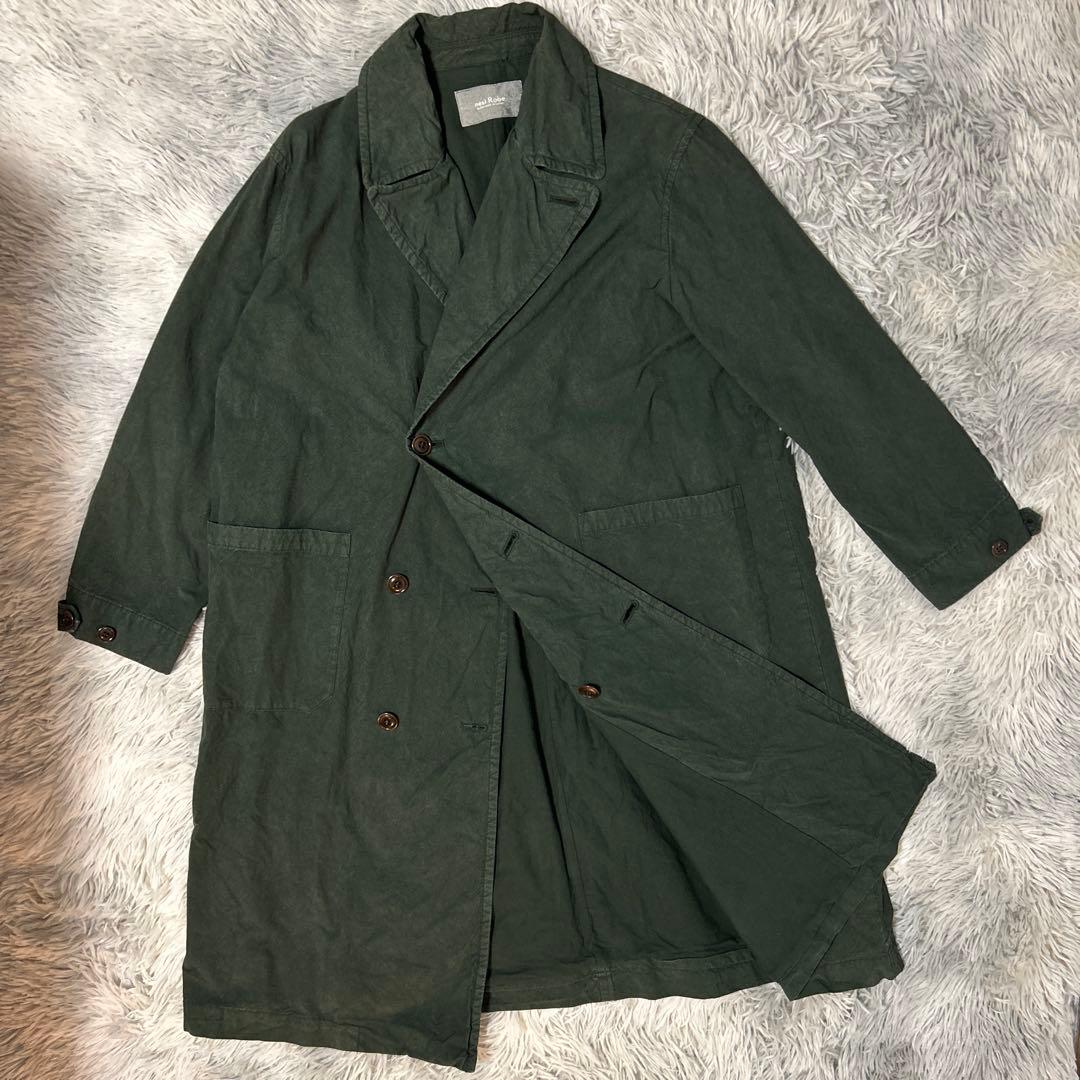 【美品】nest Robe スーピマコットンフレンチアーミーコート