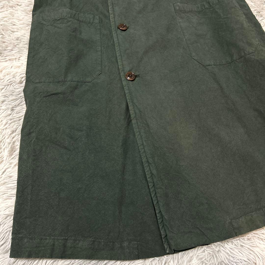 【美品】nest Robe スーピマコットンフレンチアーミーコート