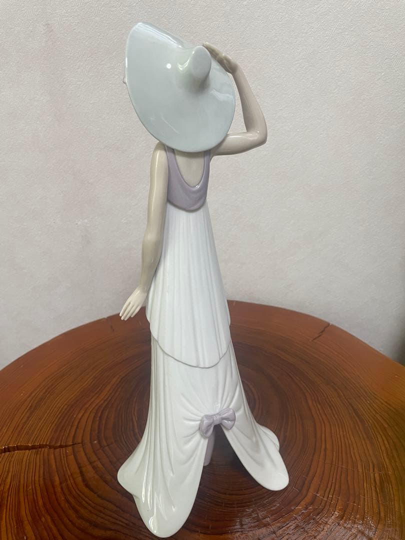 値下げ　リヤドロ　陶器　貴婦人