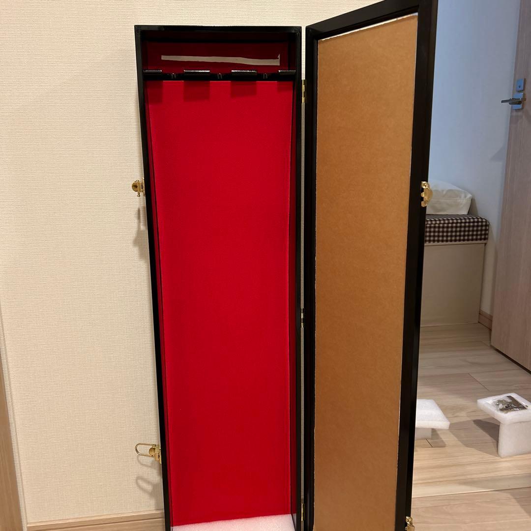 ショーケース　赤い内装 約100cm