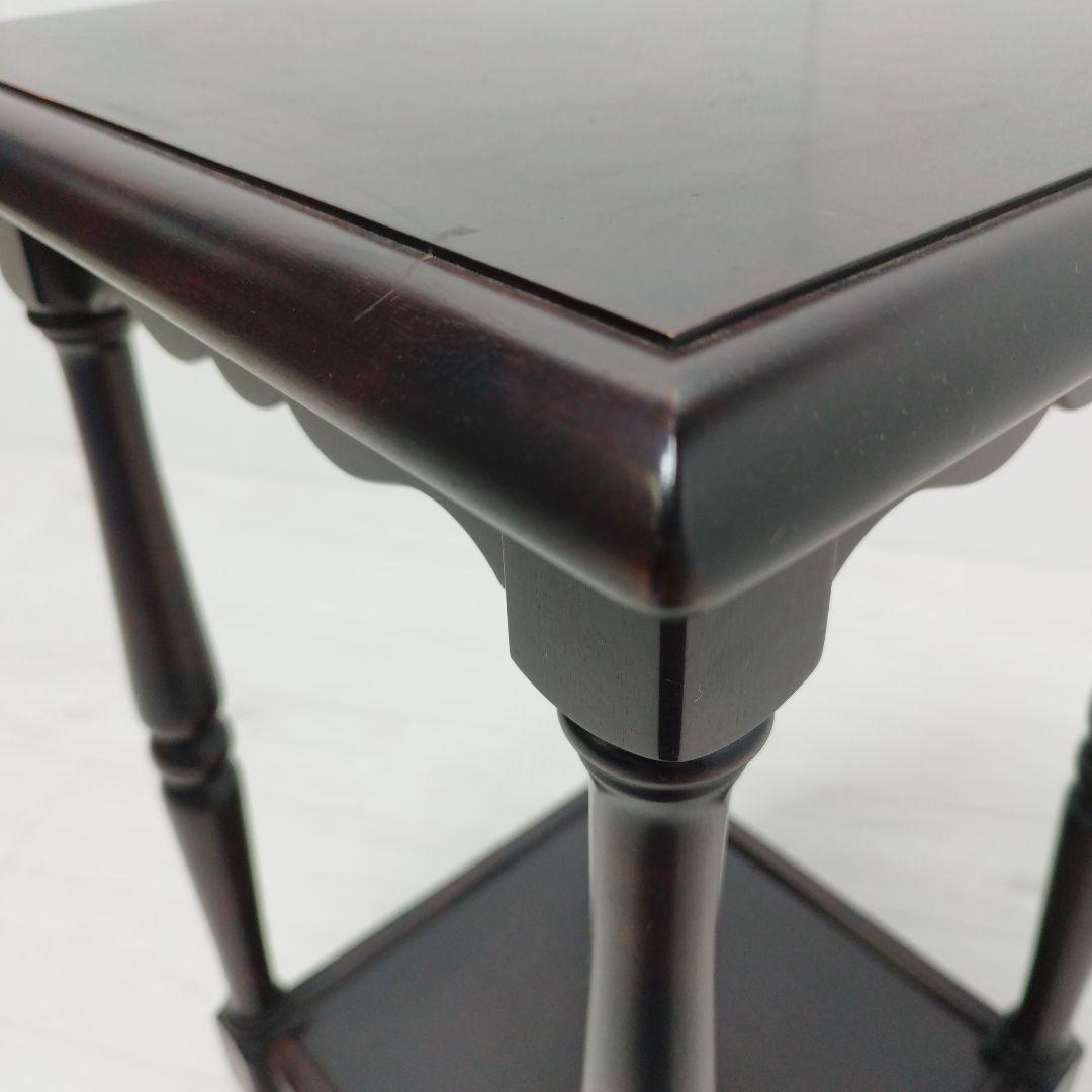 【直接引取可】北海道民芸家具 花台 電話台 サイドテーブル