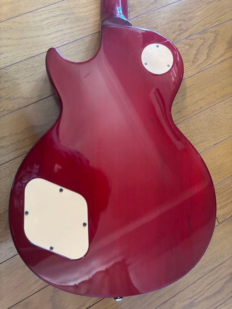 メーカー不明レスポール。 ピックアップ交換美品