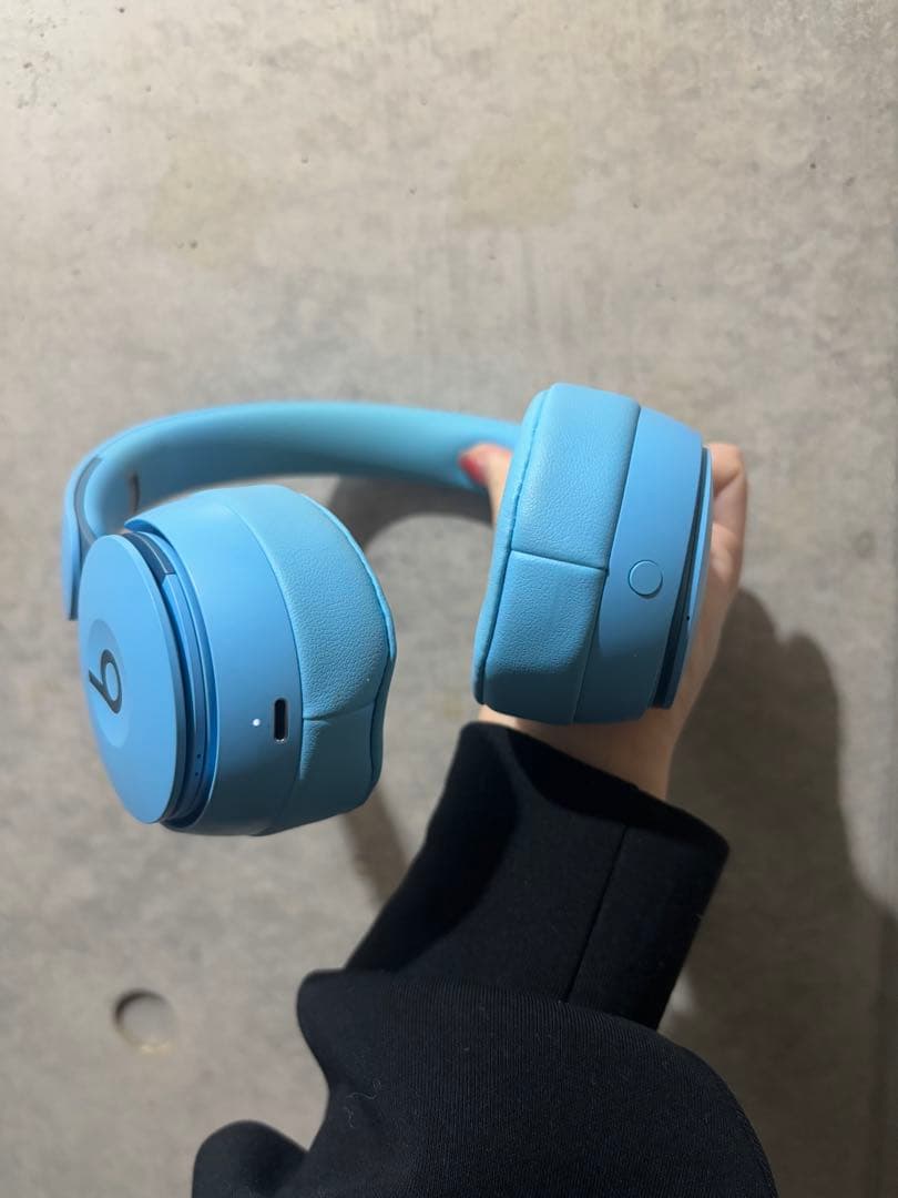 Beats Solo pro light blue 美品　人気色