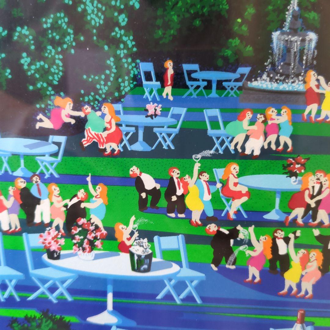 *お値下げ* ヒロヤマガタ「スターライト イブニング」直筆サイン 額縁入り