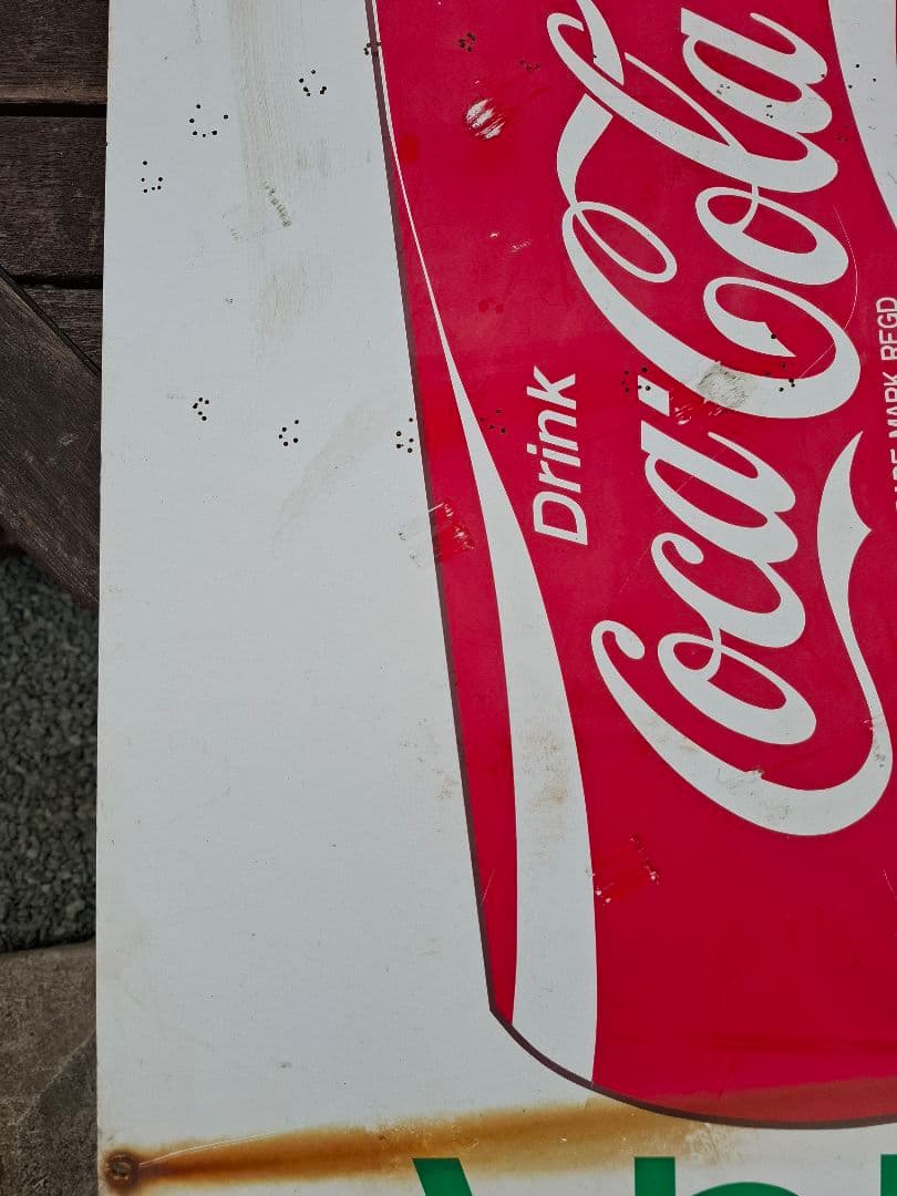 Coca-Cola コーラ ビッグカップ看板 昭和レトロ