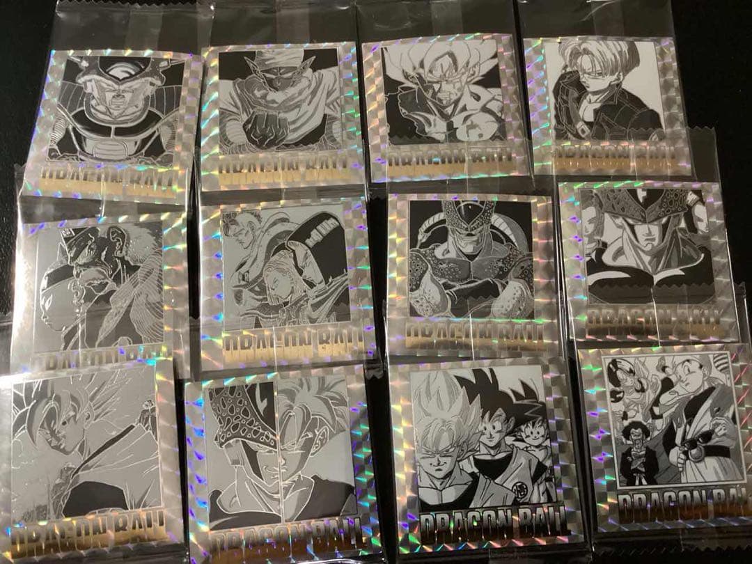 ドラゴンボール40周年記念オリジナルイラストレーション シールウエハース全４２種