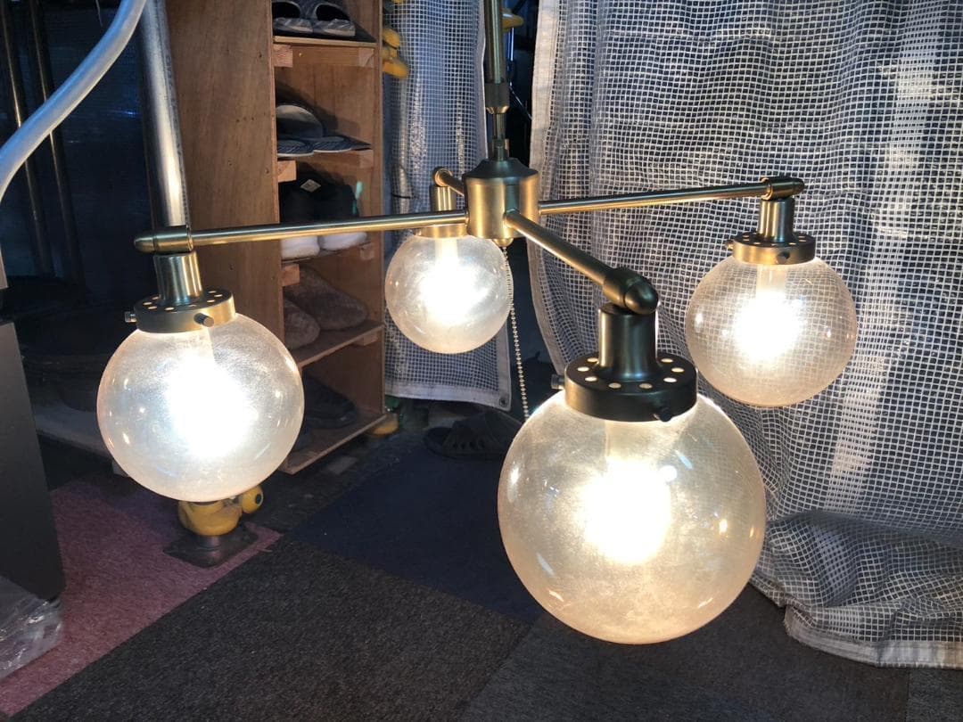 Y♦697 HERMOSA ムーンクロス シーリングランプ GS-014