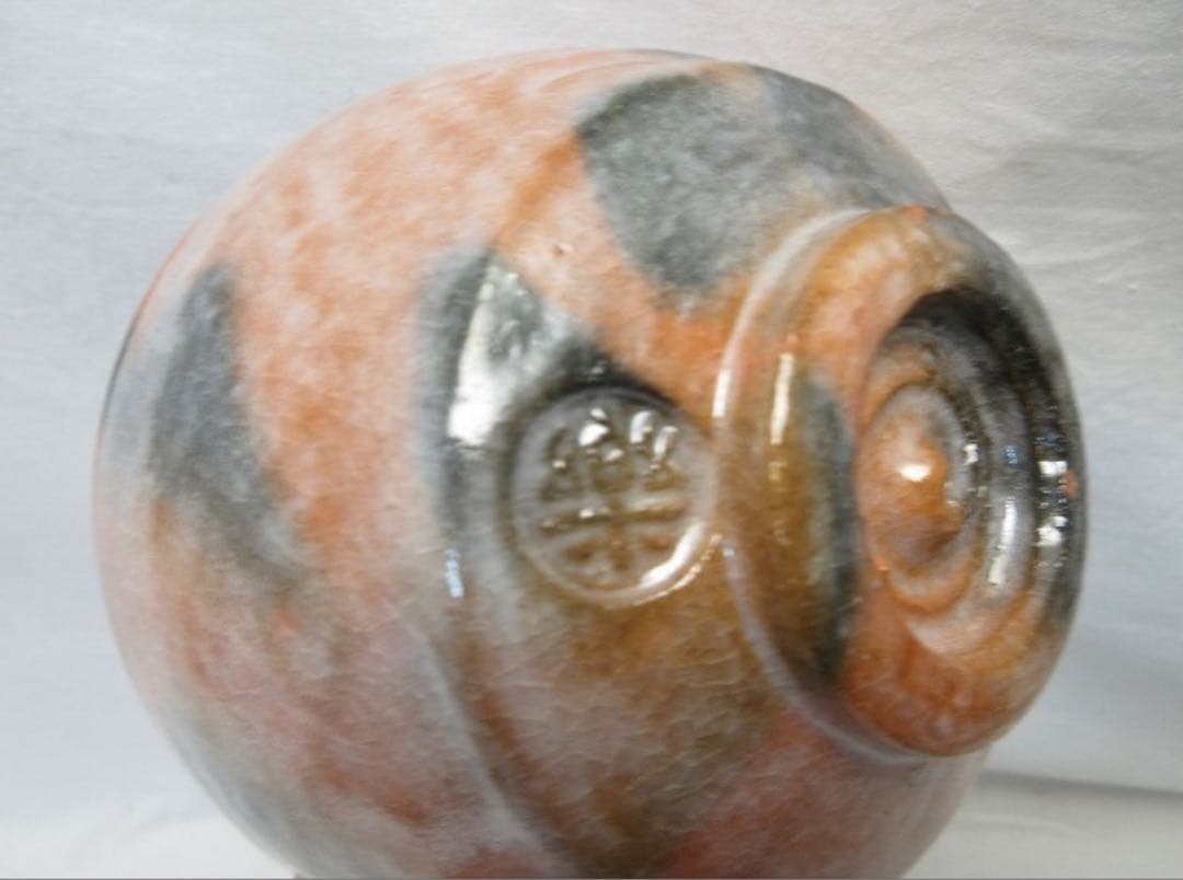 未使用 茶道具 西山の庵 彰楽 翁作 利休七種 茶碗 銘 早船 陶印 共箱