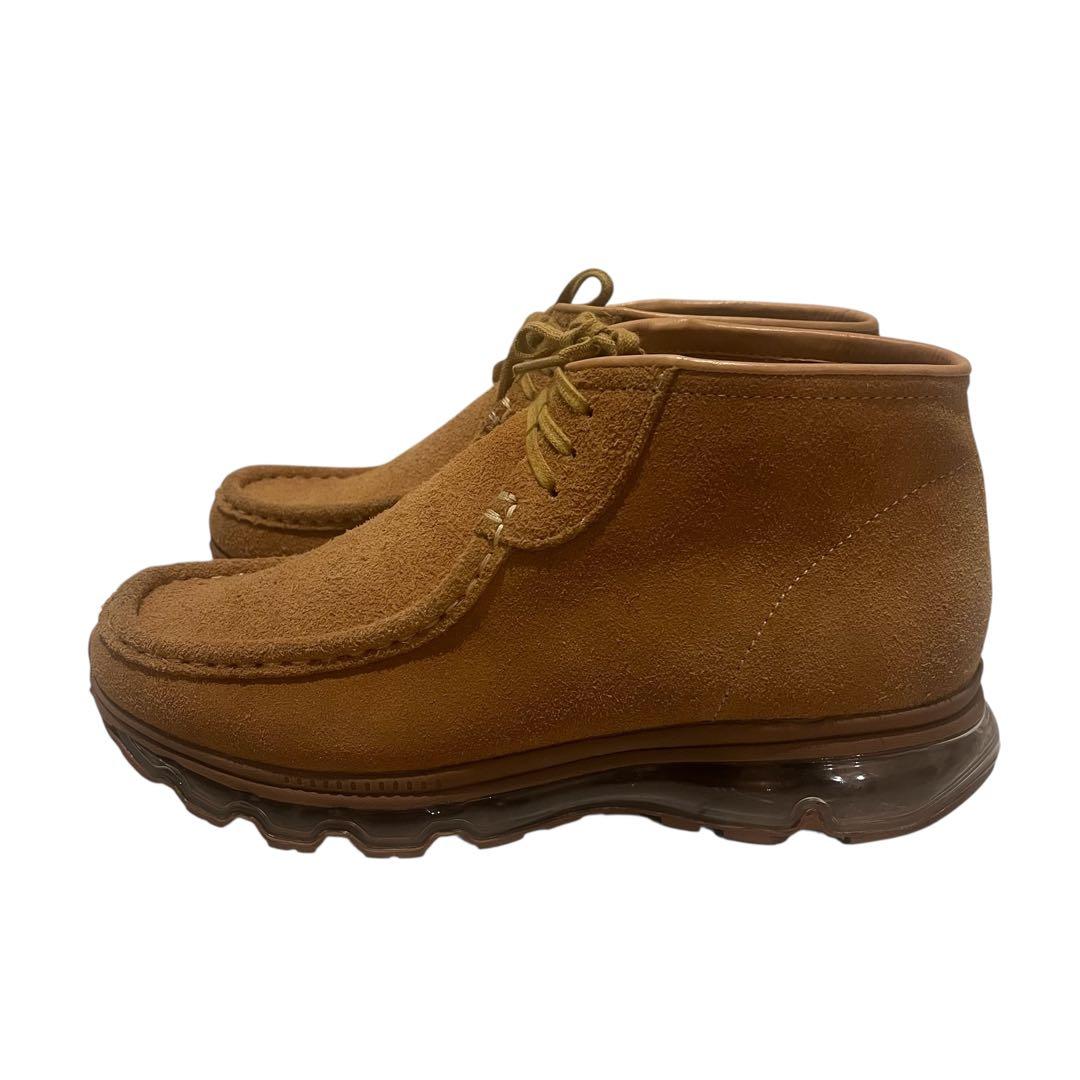 美中古　tomo&co air モカシンブーツ　スニーカー　厚底　28 スエード