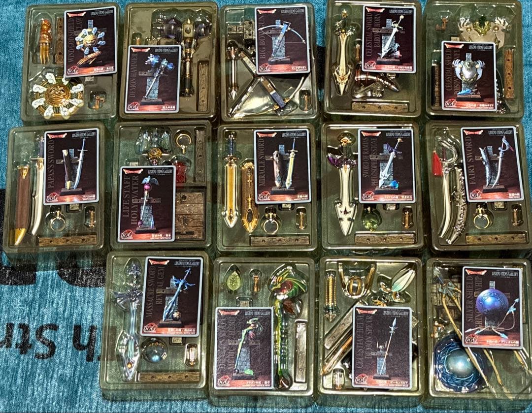 ドラクエ レジェンド アイテムズ ギャラリー　天空の装備編　全14種