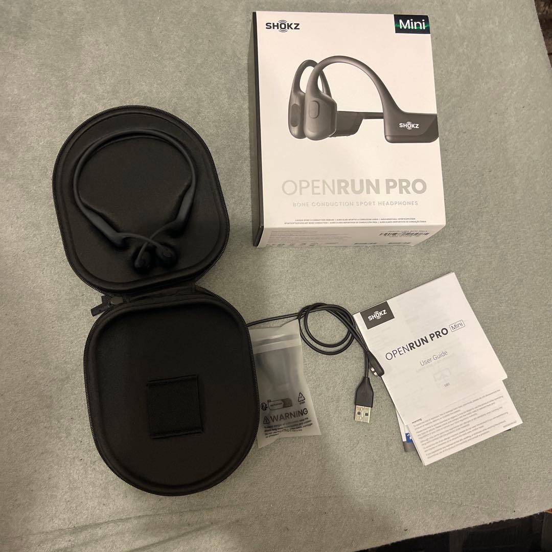 SHOKZ OPENRUN PRO Mini 骨伝導イヤホン