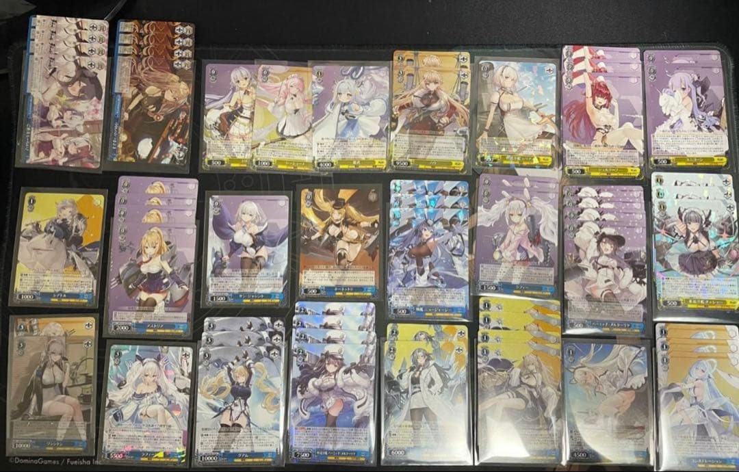 ヴァイスシュヴァルツ　アズールレーン　8門　調整パーツ付き