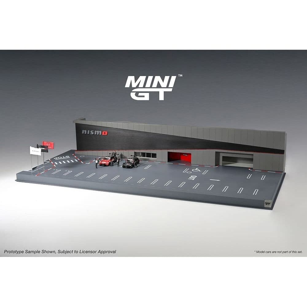 ミニGT 1/64 ジオラマ 日産モータースポーツ&カスタイマイズ NISMO