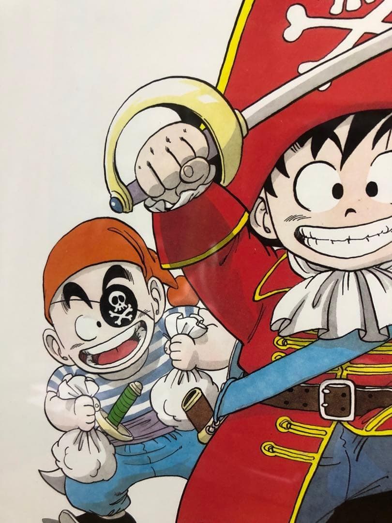 ドラゴンボール　DRAGON BALL　一番くじ　B賞　海賊　イラスト　30cm