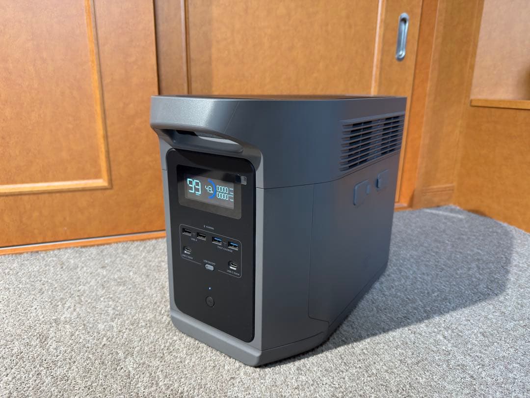 【新製品】EcoFlow Delta2 Max S 2,000Wh 【美品】