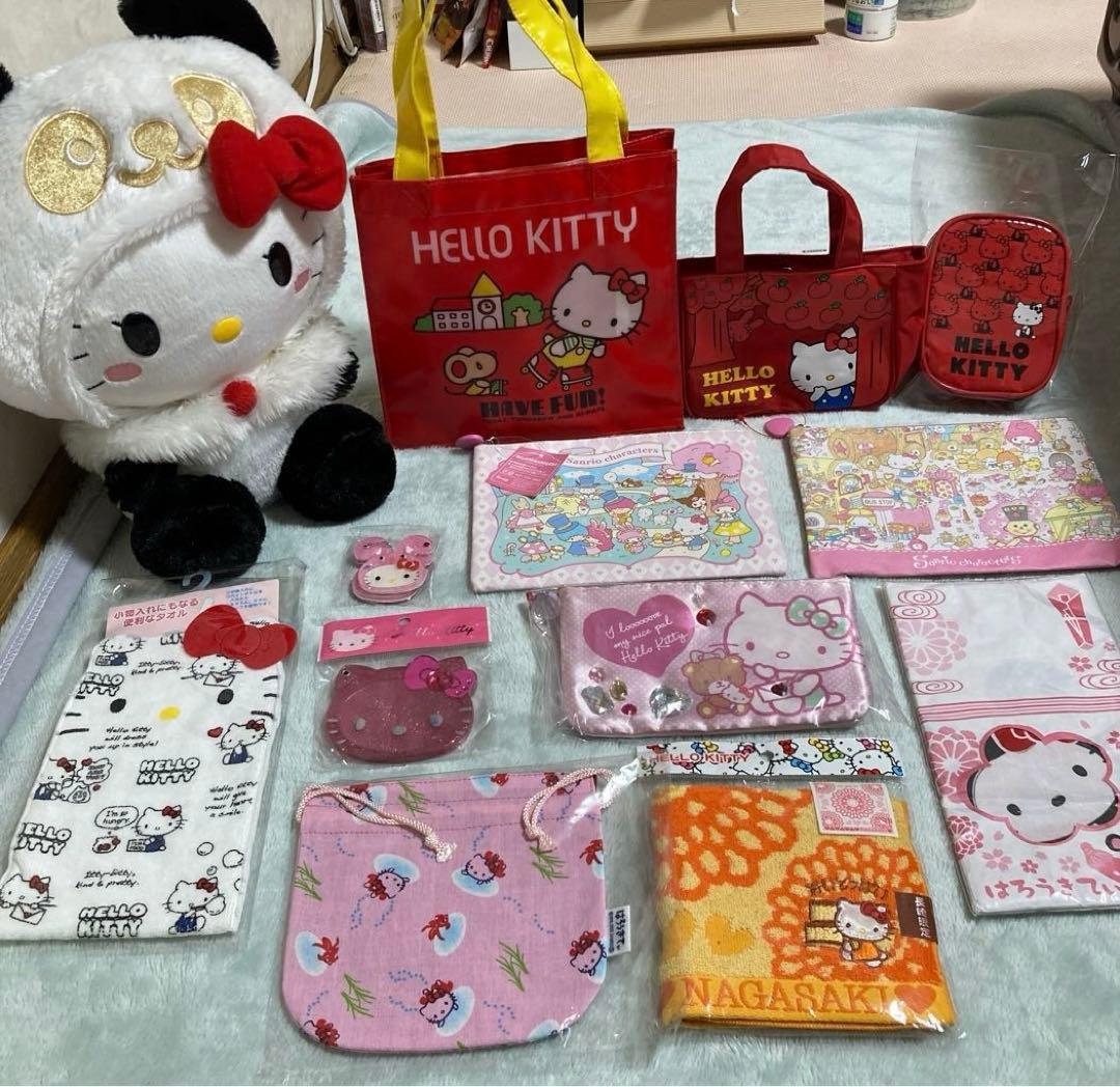 ハローキティ ぬいぐるみグッズ 13点セット（年代物含む）